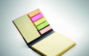 Logo trade promotional merchandise picture of: Bamboo sticky note memo pad